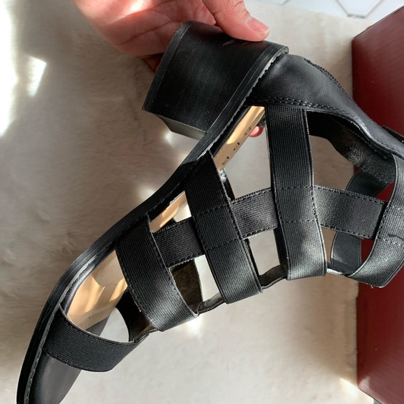 Esprit Block Heel Gladiator Sandals - Picture 4 of 8